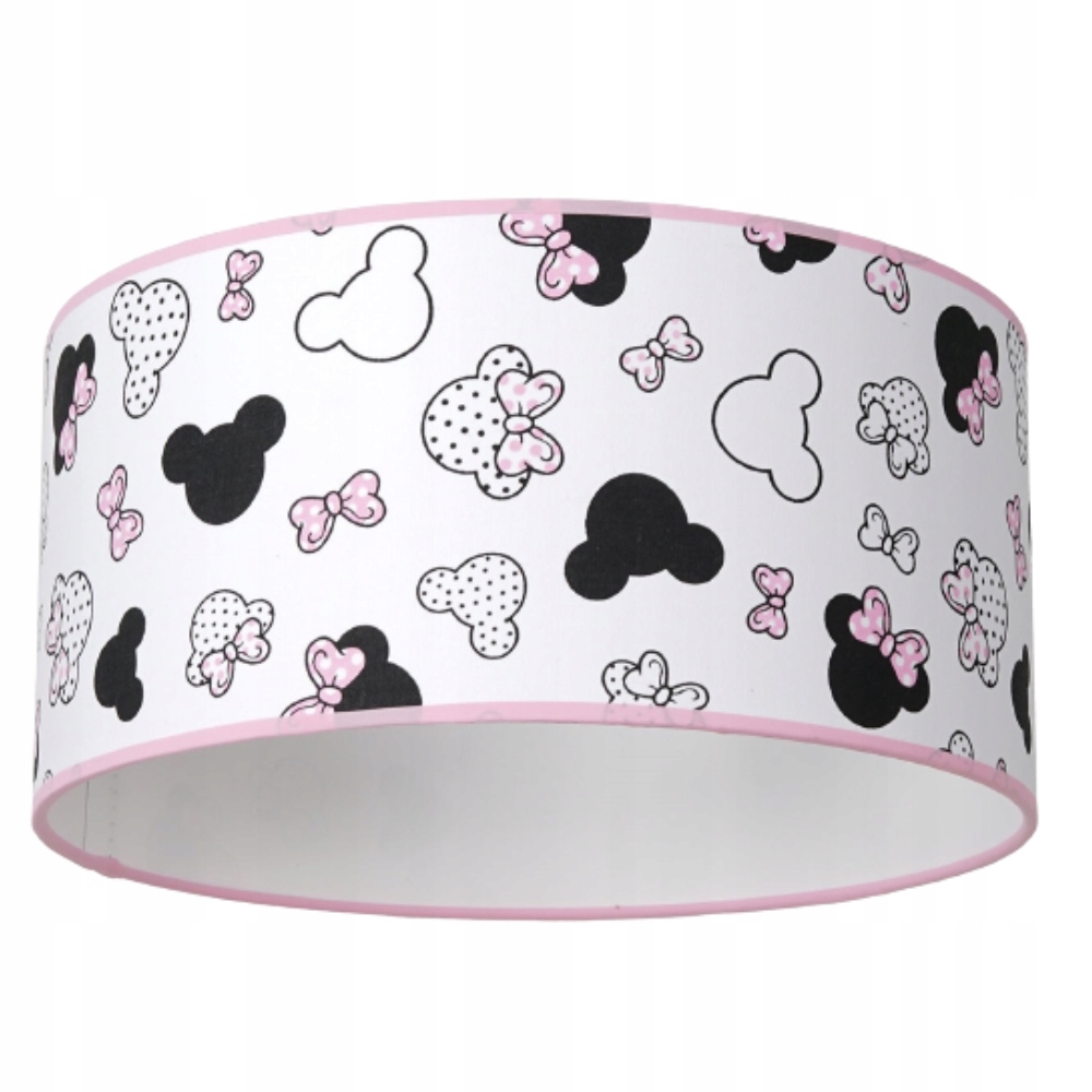 

Dziecięcy Abażur Walec Do Lampy Myszka Minnie 30CM