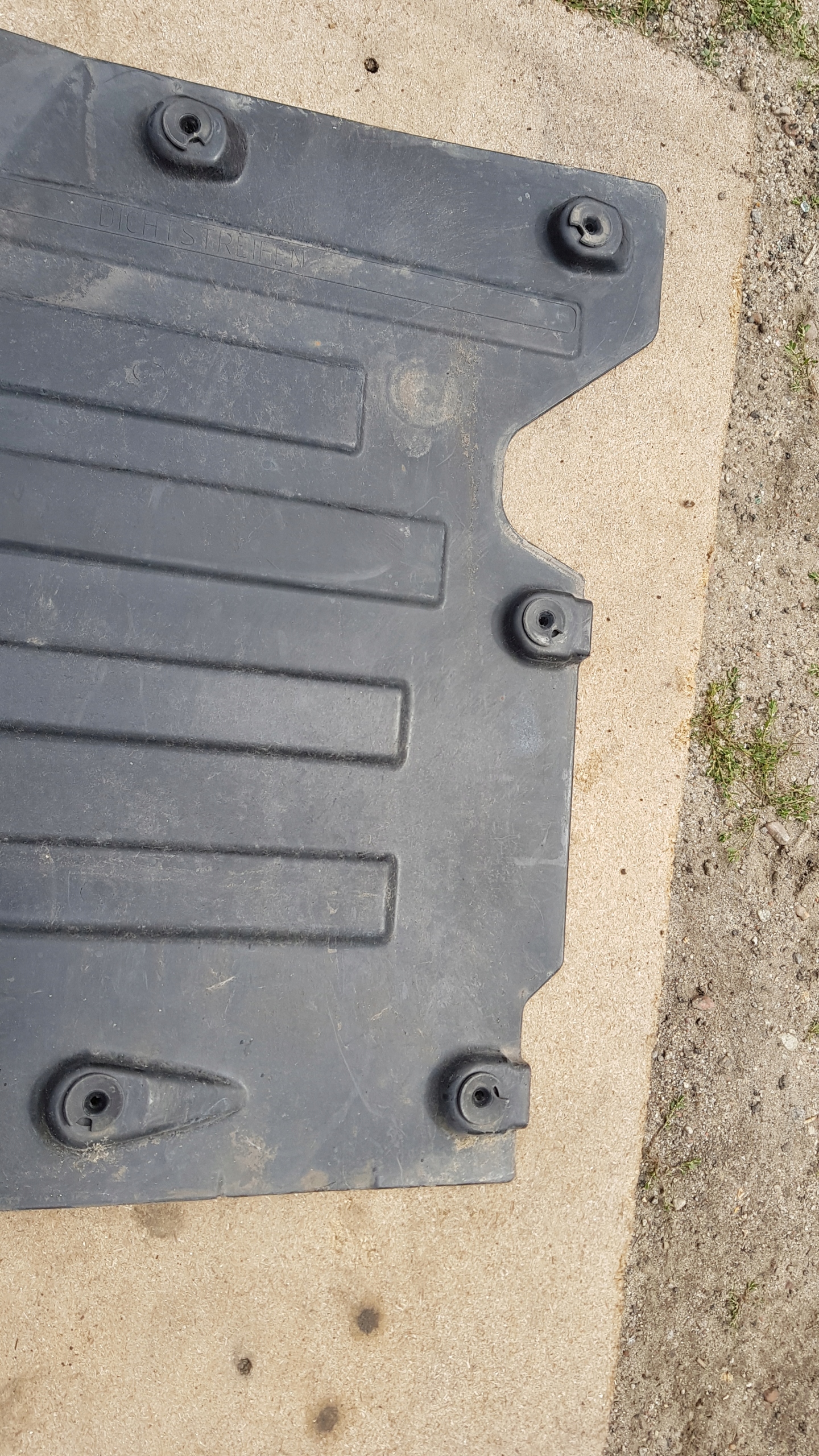AUDI A8 D3 Blende Abdeckung Unterfahrschutz 4E0825205B