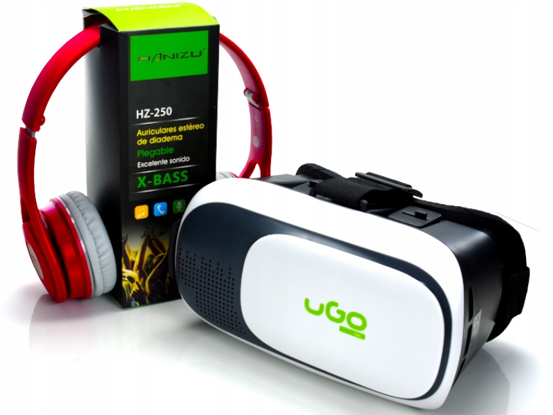 Dárek pod vánoční stromeček Brýle Vr herní sluchátka