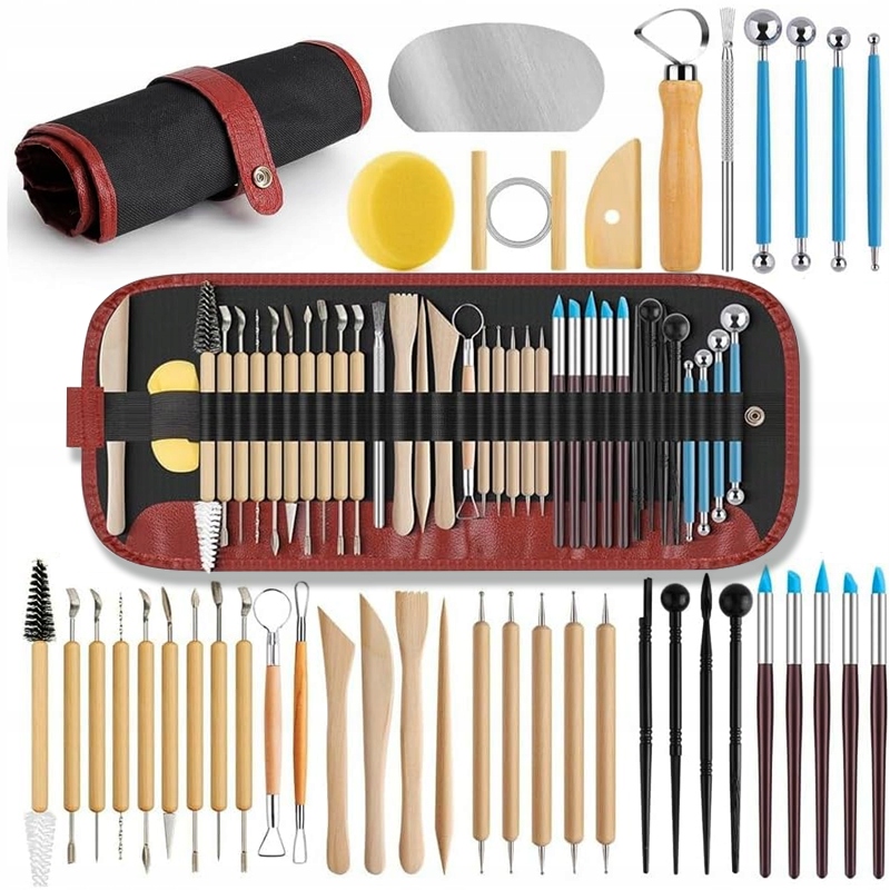 XXL Sada Nástrojů Pro Modelování Řezbářství V Hlíně Pro Keramiku Pouzdro