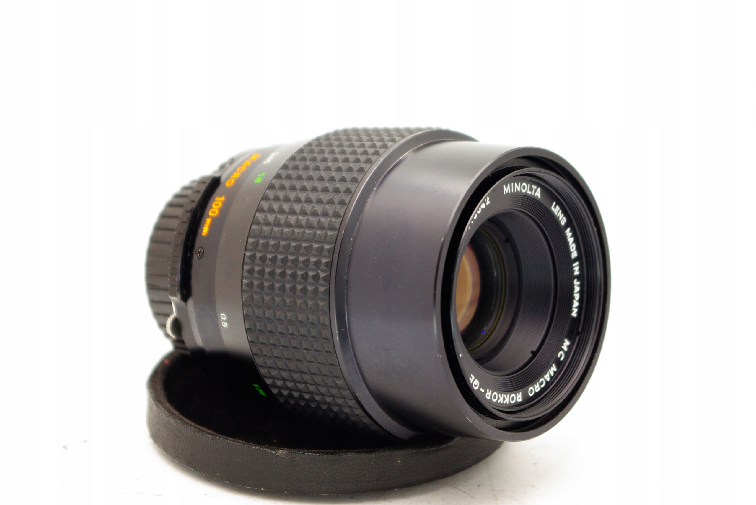 Minolta mc macro rokkor-qe 100mm 1:3.5 конвертер minolta как новый