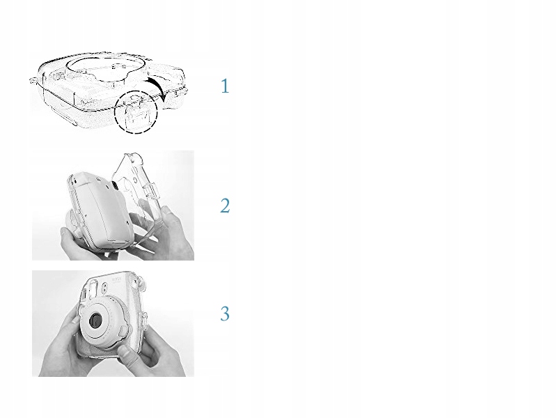POKROWIEC ETUI DO INSTAX Mini 8 9 przezroczysty Kod producenta INSPZ