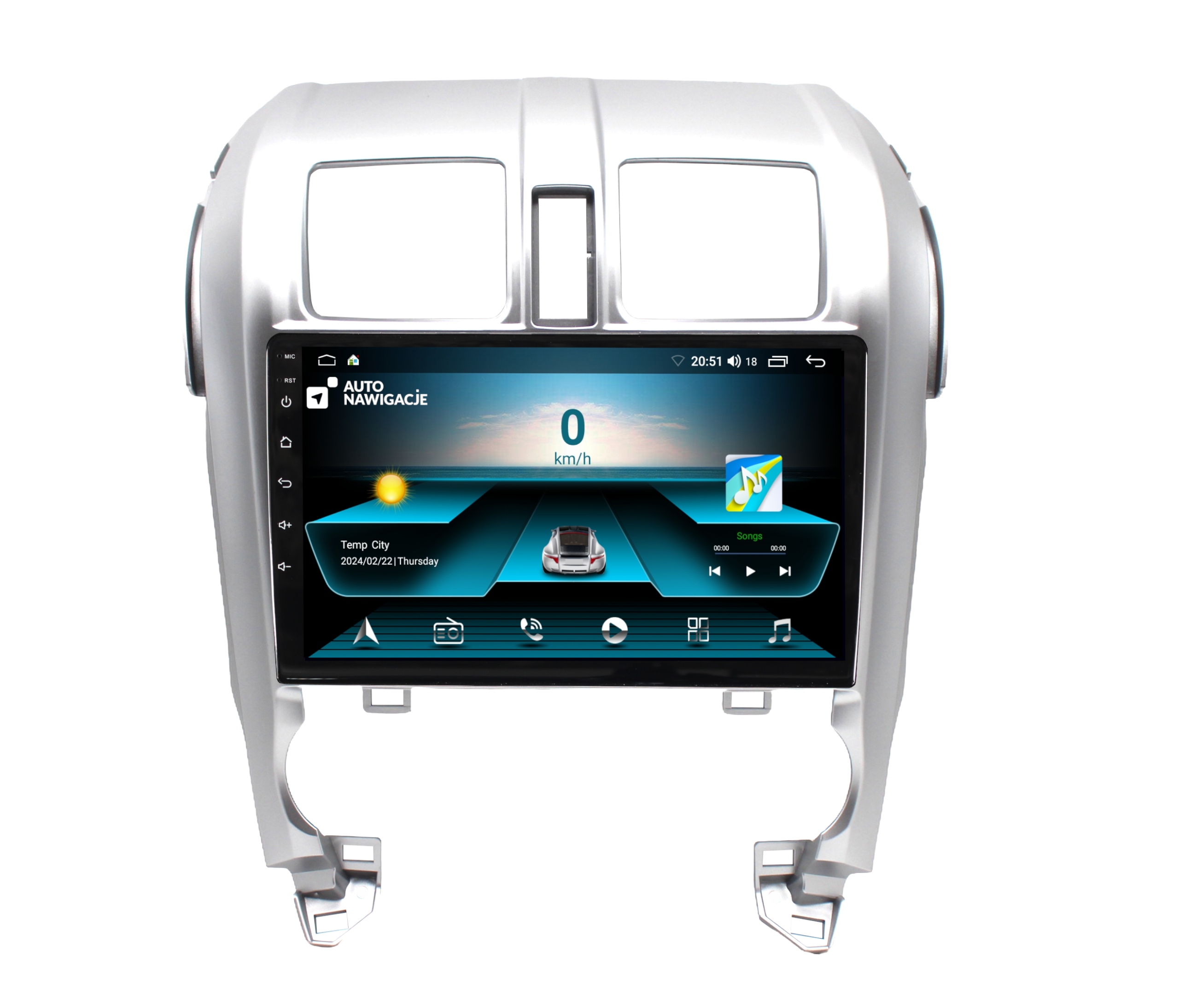 Gps Navigace Rádio Honda Crv Cr-v 2006-2012 Android