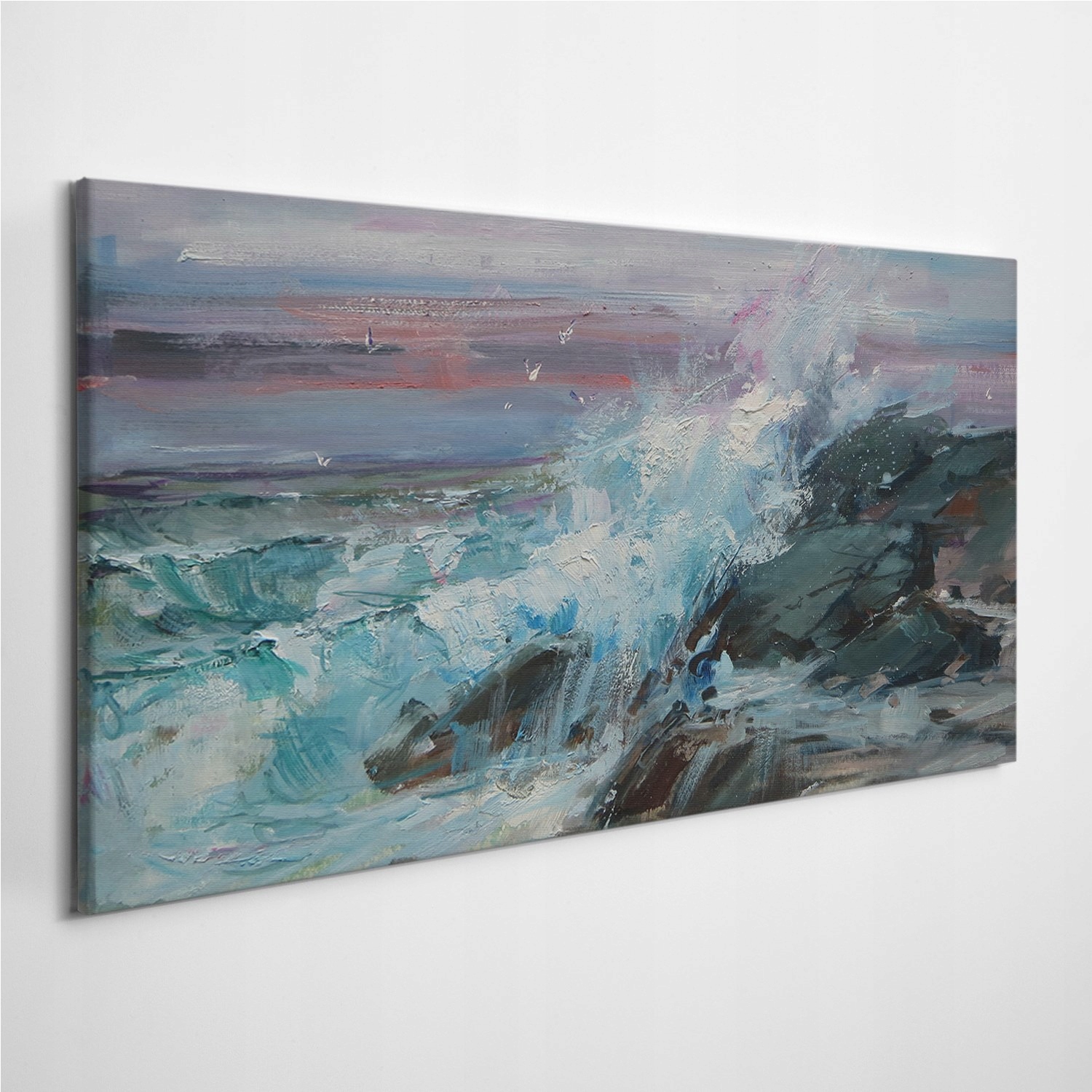 

Fotoobraz z zdjęciem Morze Wybrzeże Fale 120x60 cm