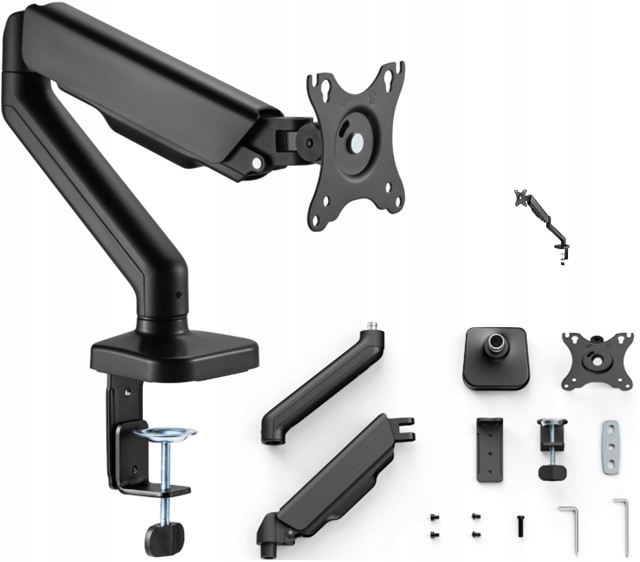 Držák stojanu na rameno monitoru k psacímu stolu pro monitor Lenovo T24MV-30, věšák