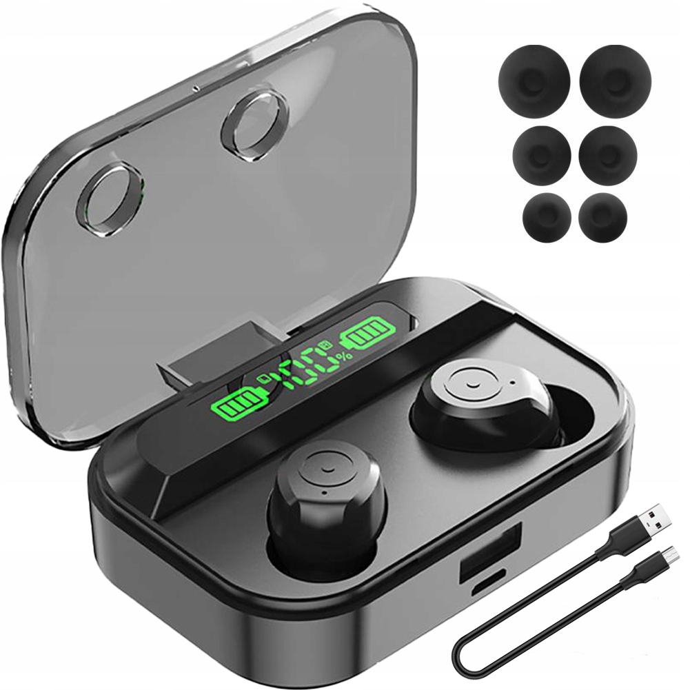 

Słuchawki Bezprzewodowe TG01 powerbank Bluetooth