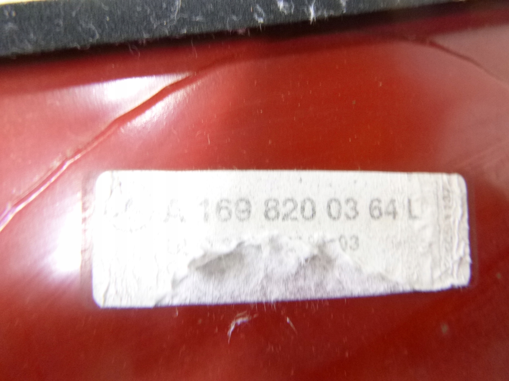 light rear left Mercedes W169 2005r. 1698200364L
