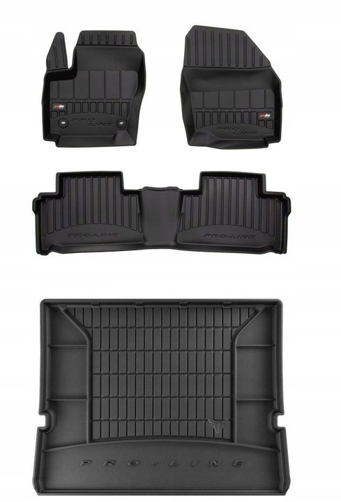 Set 3D Gumové rohože a rohože Ford Galaxy Mk2 2006-2015 g