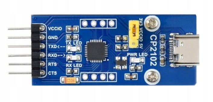 CP2102 USB UART Board (Type C)- konwerter USB-UART Kod producenta 20644
