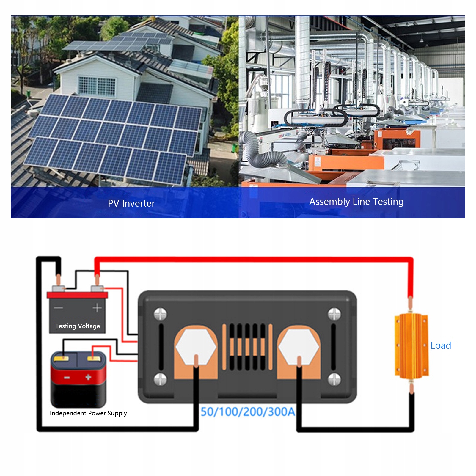 AMPEROMIERZ WOLTOMIERZ PANELOWY 50A 12V NAPIĘCIE PRĄDU ZMIENNEGO AC LCD Marka bez marki