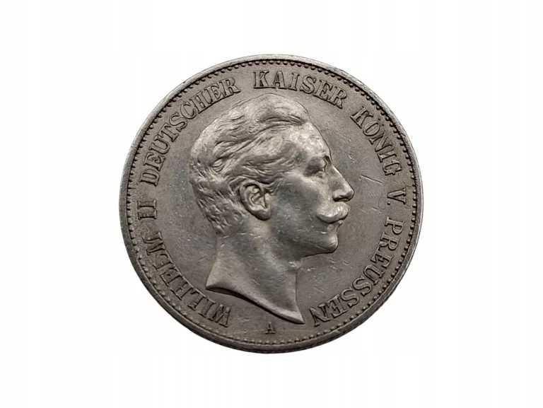 MONETA SREBRNA NIEMIECKA 2 MARKI Z 1900 AGG 900