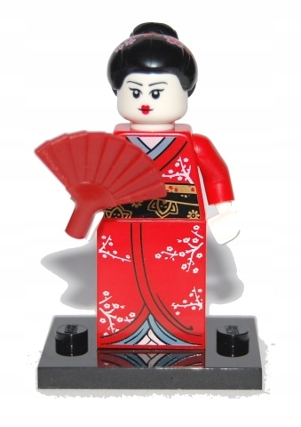Lego col050 Minifigurka col04-2 Kimono Girl Gejša Nová Sáček z roku 2011
