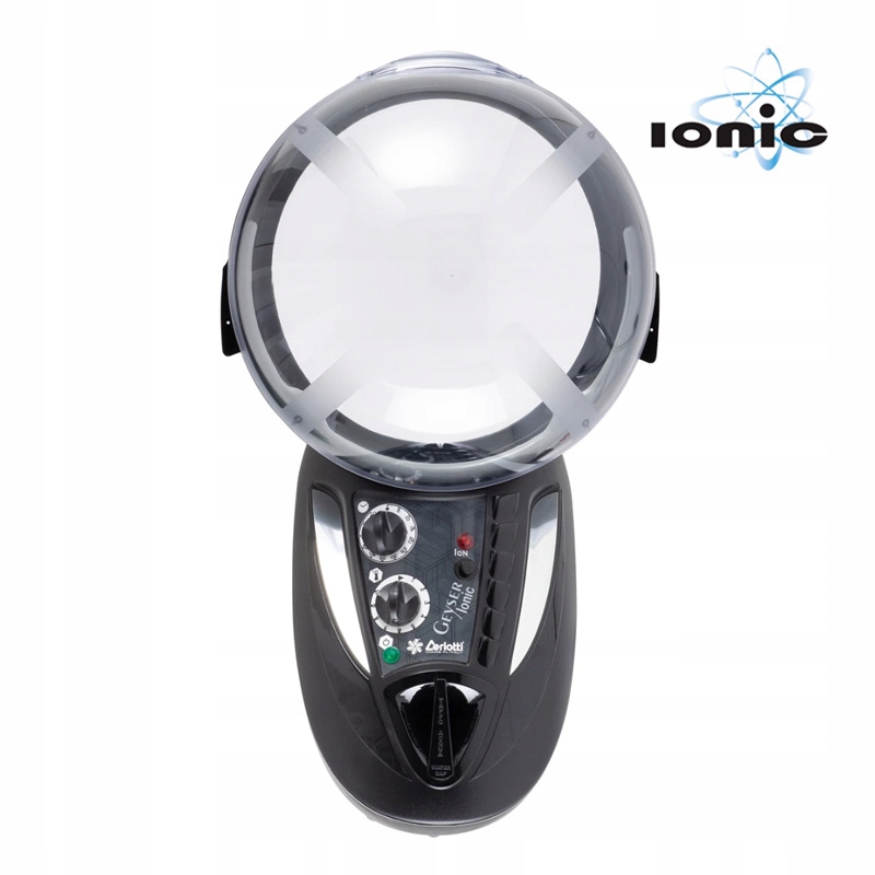 Geyser Ionic elektroniczny z jonizacją, na statywie P01- Ceriotti