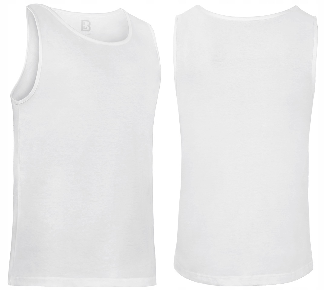 

Brandit Koszulka Bezrękawnik T-Shirt Biała