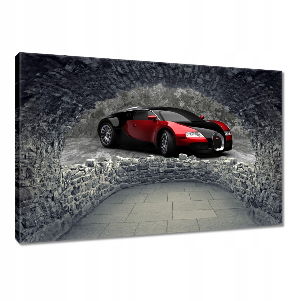 

Obrazy 120x80 Bugatti Veyron Czerwień