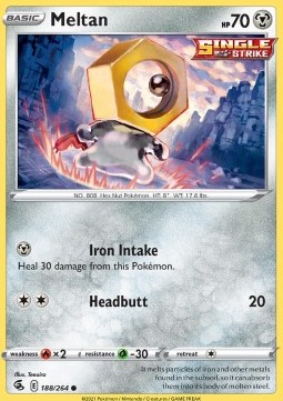 Karta Pokemon Meltan (fst 188) 188/264