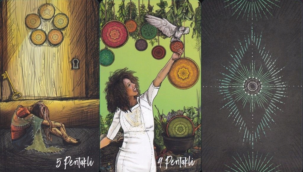 KARTY DO GRY TAROTA ŚWIATŁA I CIENIA ZESTAW KLASYCZNYCH KART 78 SZT Stan opakowania oryginalne