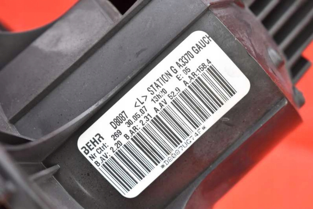 DMUCHAWA Lüfter des lüfters EU D8087 OPEL ZAFIRA B 05-10