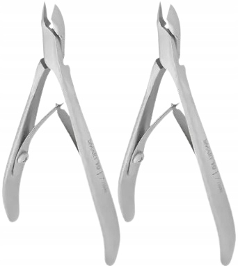 2 x Staleks Profesionální kleště na kůži Smart 10 7 mm, ručně broušené