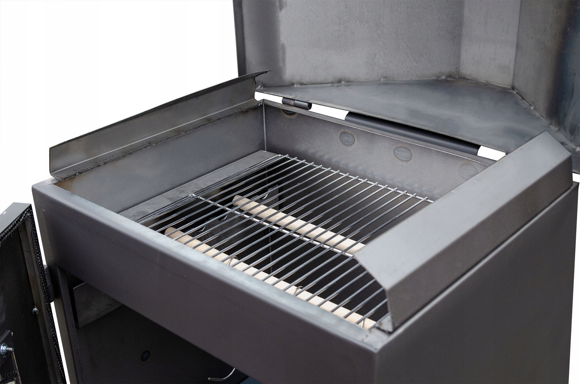 Grill-Wędzarnia BARDZO SOLIDNA Polski Producent ,SZYBA ,drzwi z uszczelką Kod producenta Wędzarnia -Grill