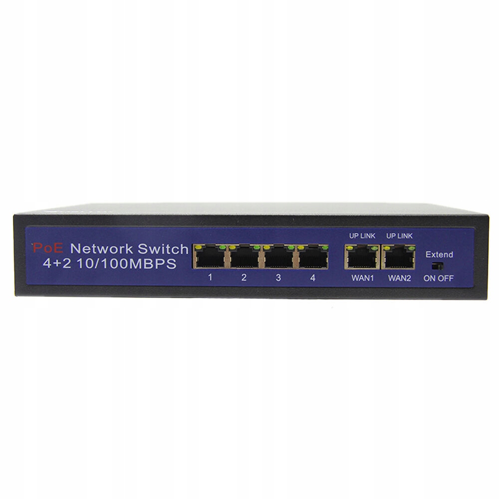 Switch Orllo Poe SW1 6 portů 2GE Uplink