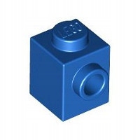 

Lego Klocek 1x1 z wyp Blue 87087 4583862 New