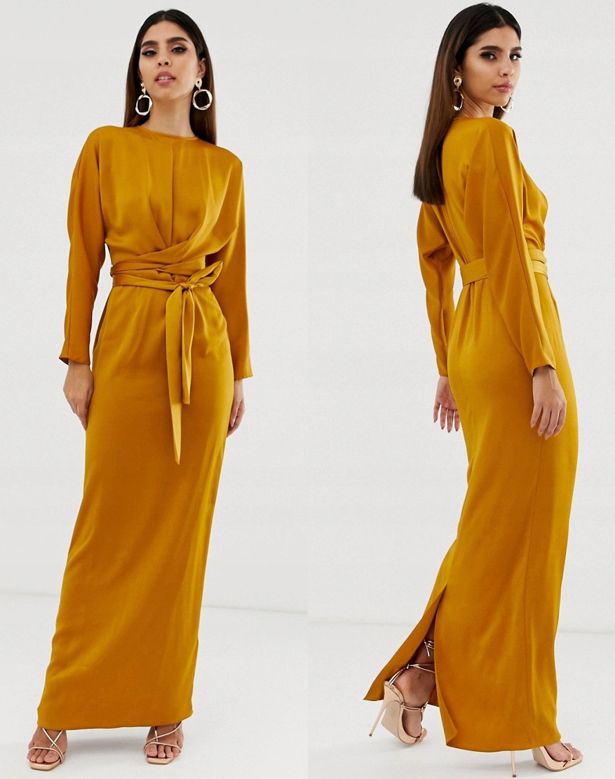 SUKIENKA SATYNOWA MAXI ROZM XL 843