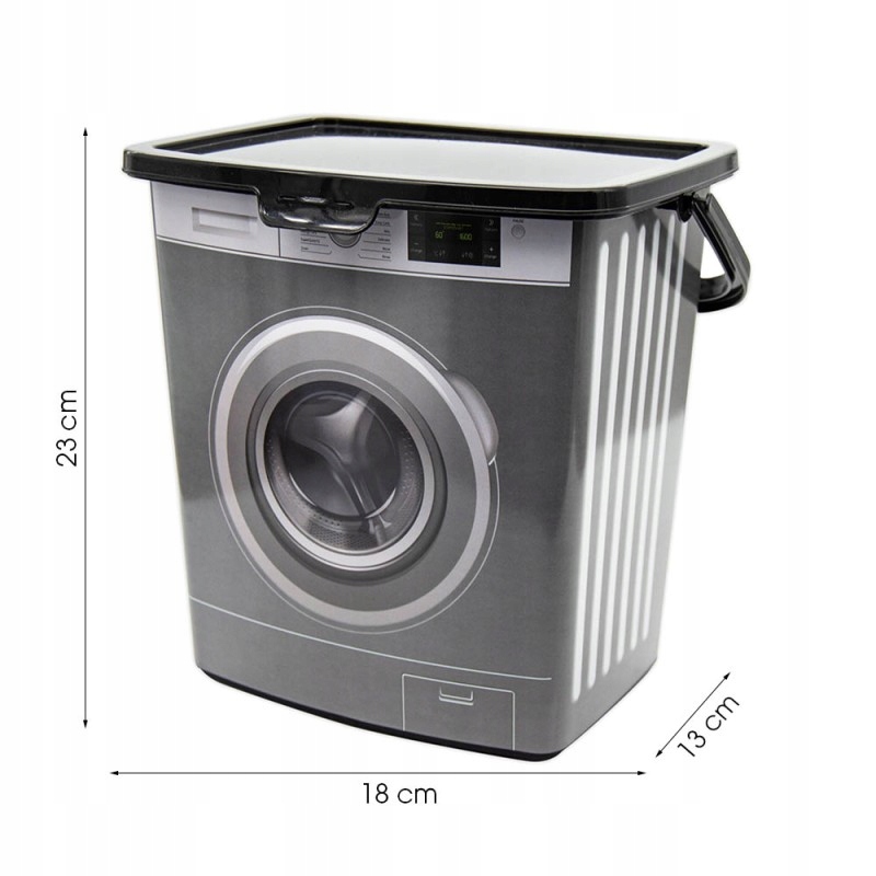 POJEMNIK NA DETERGENTY PROSZEK DO PRANIA KAPSUŁKI WYSOKA JAKOŚĆ 5L Marka inna