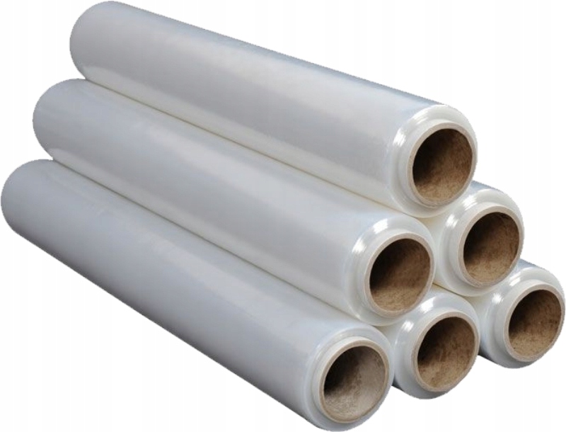 FOLIA STRETCH STRECZ TRANSPARENT ROLKA FOLIA 2,7 kg + 0,3kg TUBA MOCNA Kod producenta Stretch XXL 2,7kg - 3,0kg TRANSPARENT