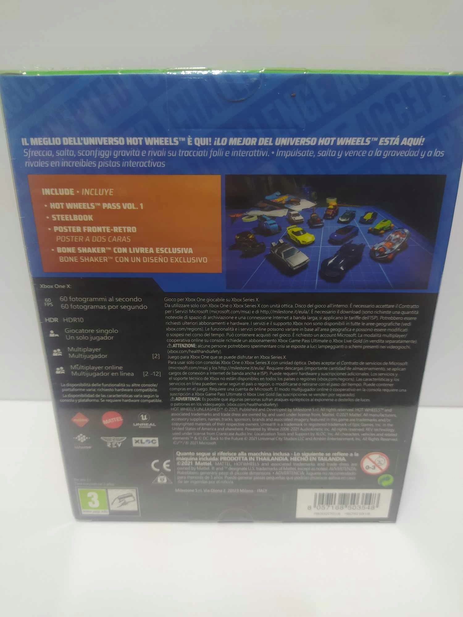 Hot Wheels Unleashed Challenge Accepted Edition Xbox One / Xbox Series X Tryb gry multiplayer singleplayer