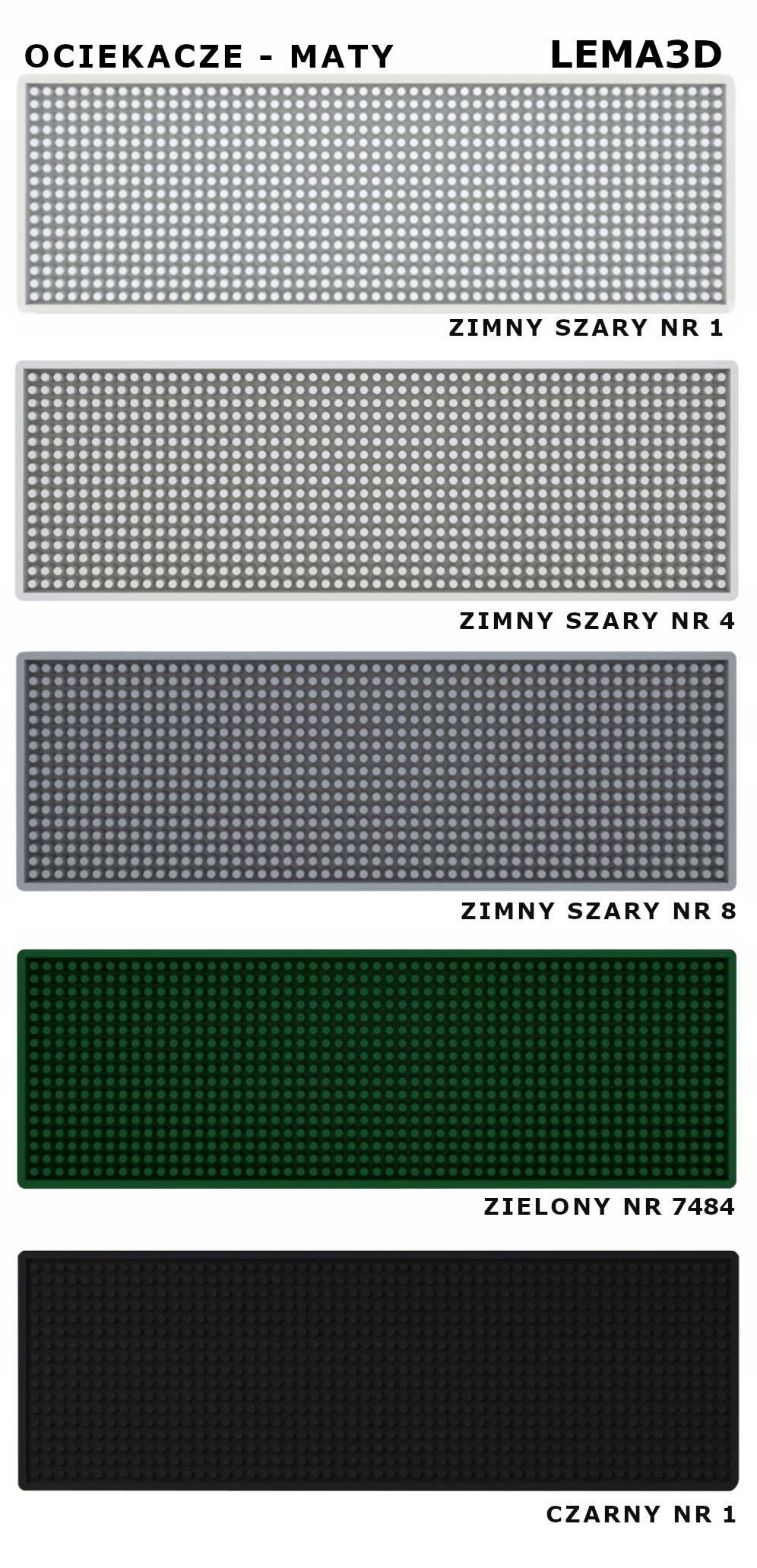 OCIEKACZ DO NACZYŃ DLA KUCHNI IKEA 30x50cm -NOWOŚĆ Marka LEMA3D