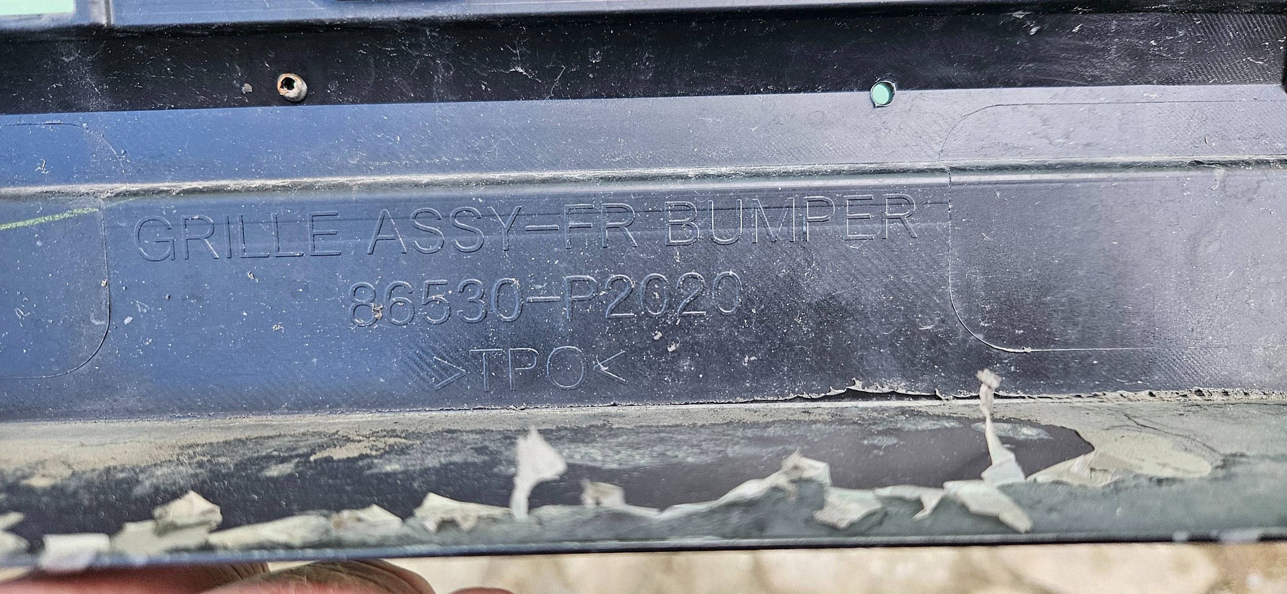 KIA Sorento IV 4 20- frontstoßstange vorne