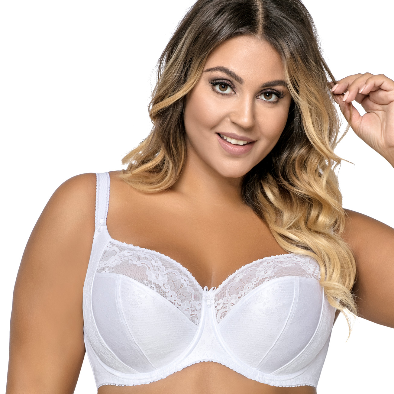 

Ava 1130 biustonosz Soft biały Miękki # 75C