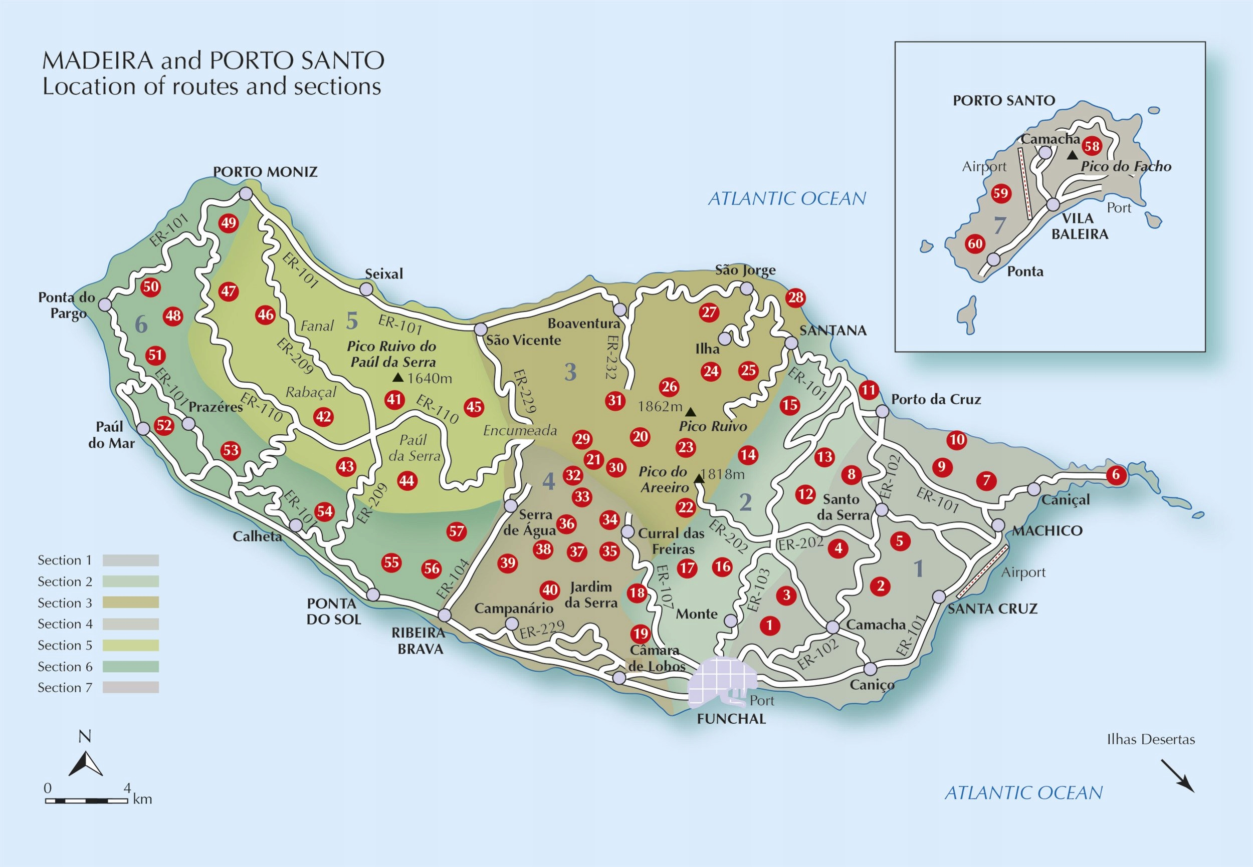 WALKING ON MADEIRA MADERA przewodnik CICERONE ISBN 9781852848552