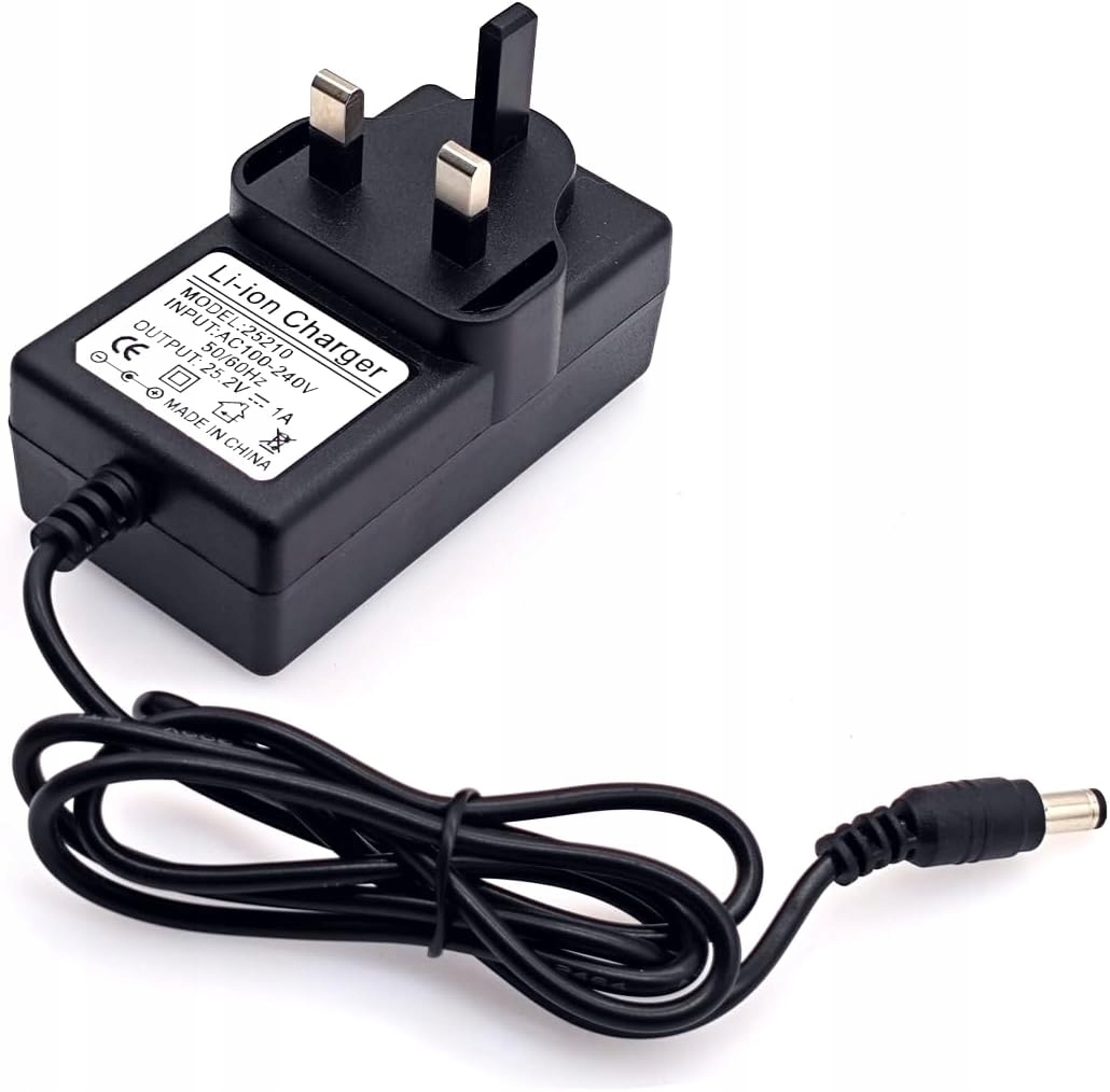 Uniwersalna ładowarka do hulajnogi elektrycznej 25.2V Adapter Eu R2.4