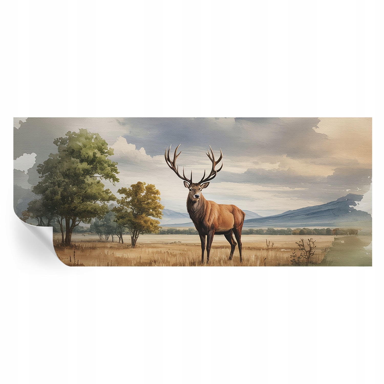 Dekorativní Samolepicí tapeta Módní vzory Majestátní jelen 250 x 104 cm