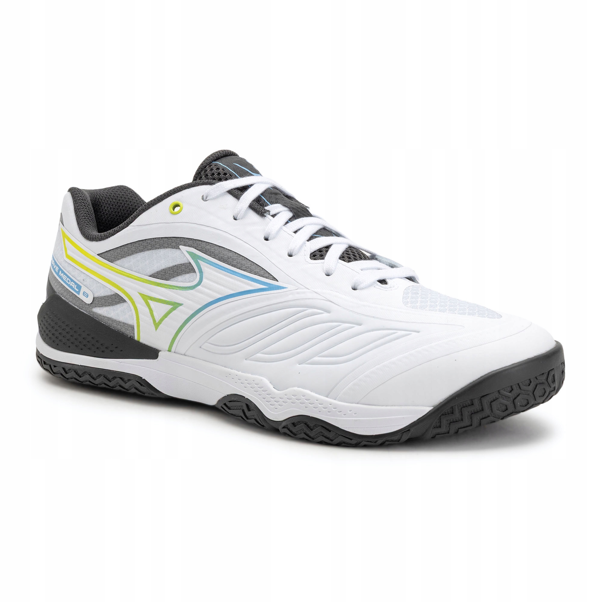 Buty do tenisa Mizuno Wave Medal 8 white/all aboard/black sand
