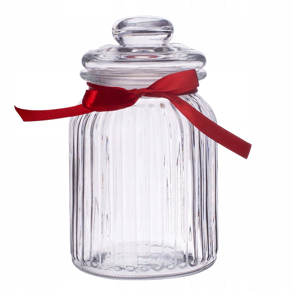 

Słoik Pojemnik Szklany Z Pokrywą 900 ml Na Kawę