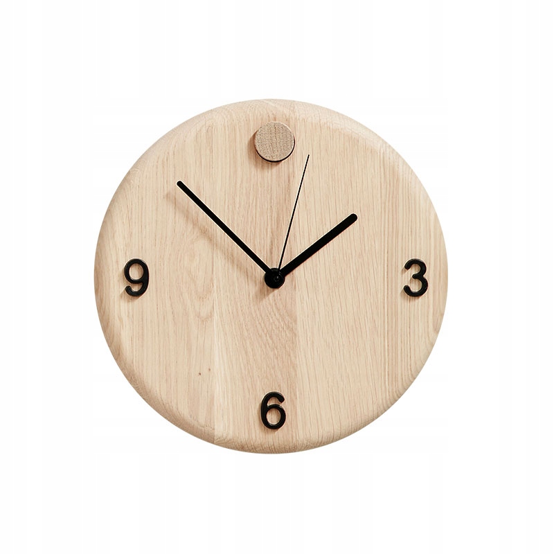 Andersen Furniture Wood Dubový nástenný hodinový strojček 22 cm