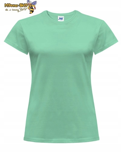 

Koszulka Krótki Rękaw Jhk T-shirt Damski Mięta M