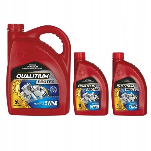 Qualitium Protec 5W40 502 505 00 olej silnikowy 1B.02005 2 x 1B.02001 7L