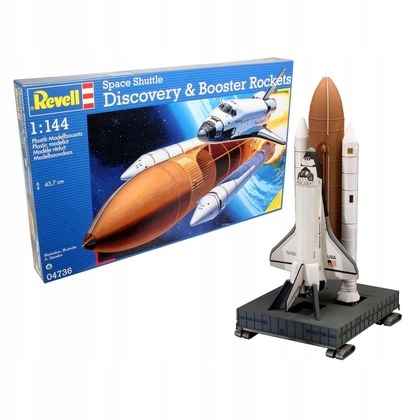 Raketoplán Discovery & Booster Rocket Revell