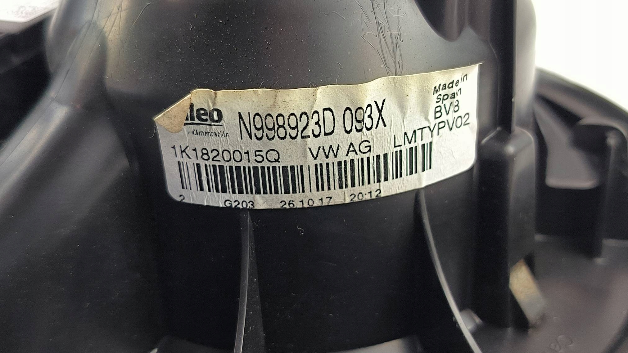 heating fan cab 3C0907521G AUDI Q3 and 8U LIFT