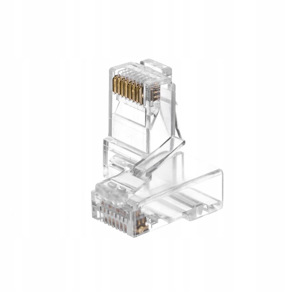 Wtyk RJ45 Utp kat. 6, drut, Netrack (50 szt)