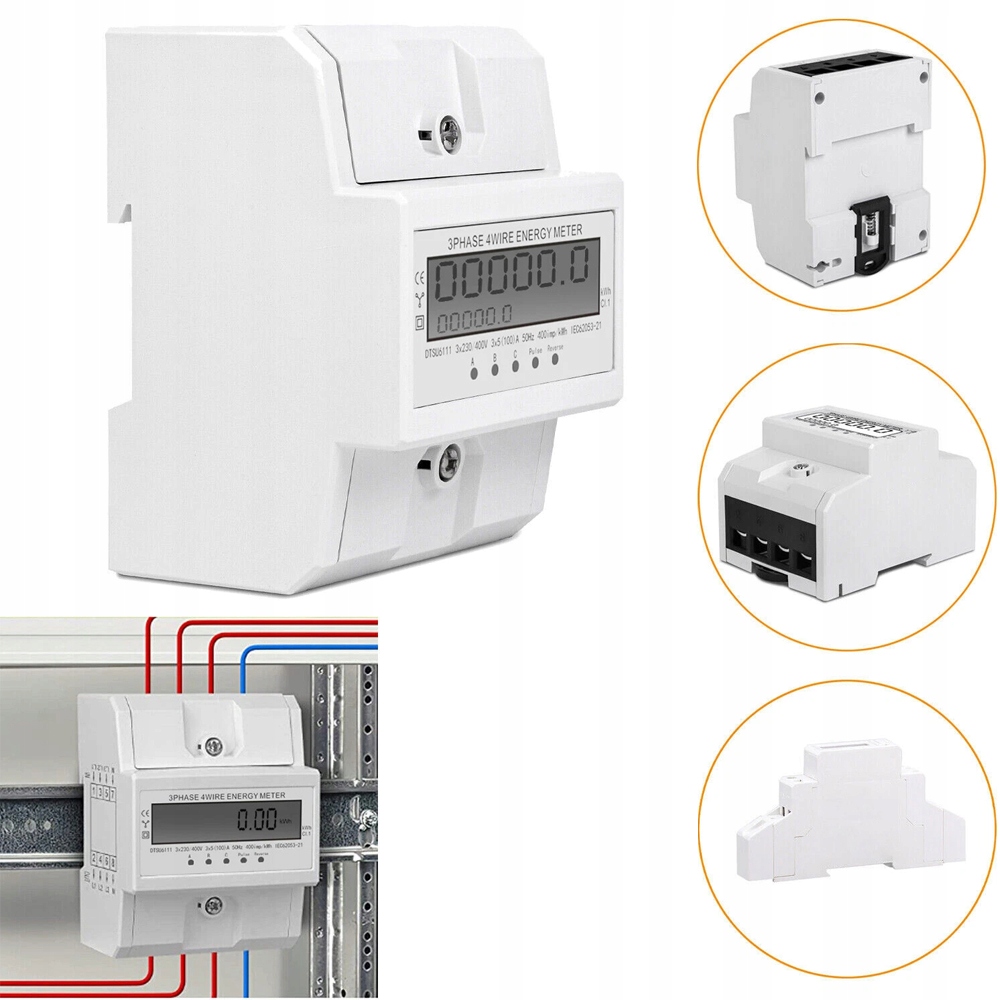 Třífázový Elektroměr, Třífázový Elektroměr