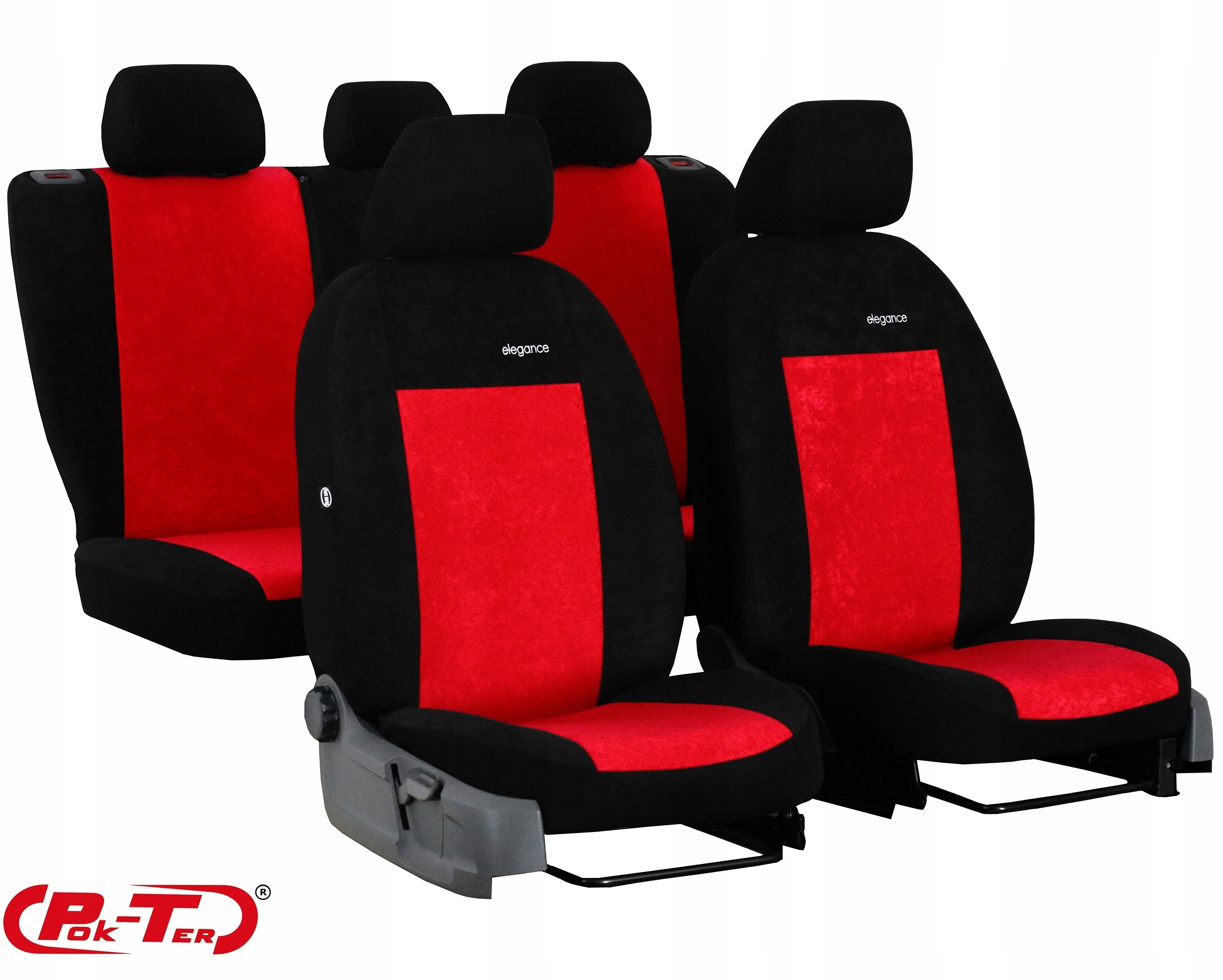 WELUROWE POKROWCE MIAROWE DO TOYOTA YARIS 4 Producent Pok-ter