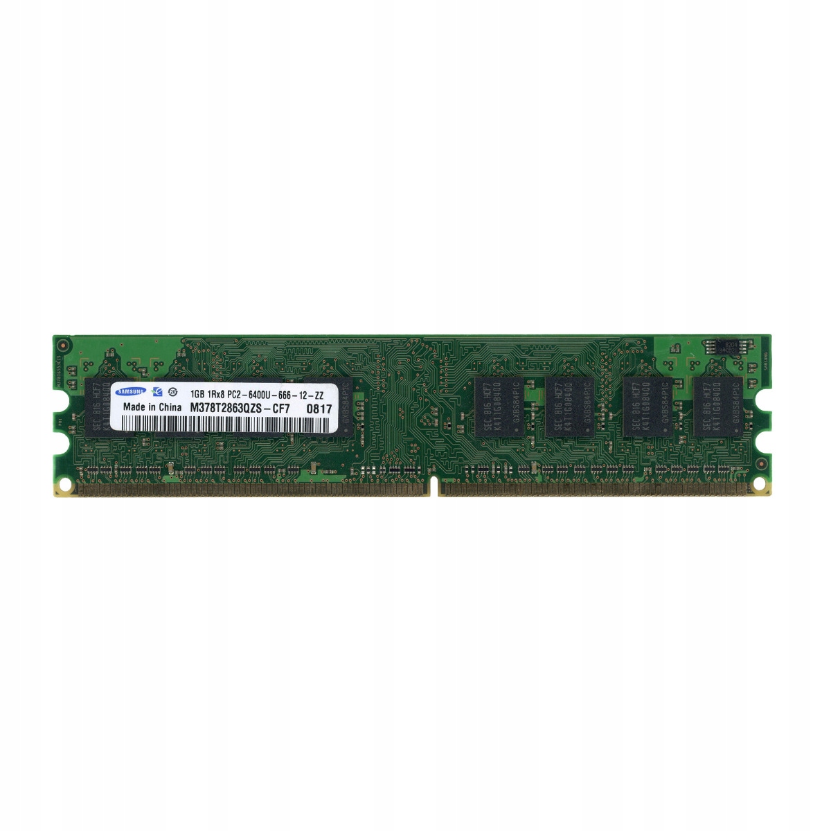 Samsung M378T2863QZS-CF7 1GB DDR2 800MHz non-ECC