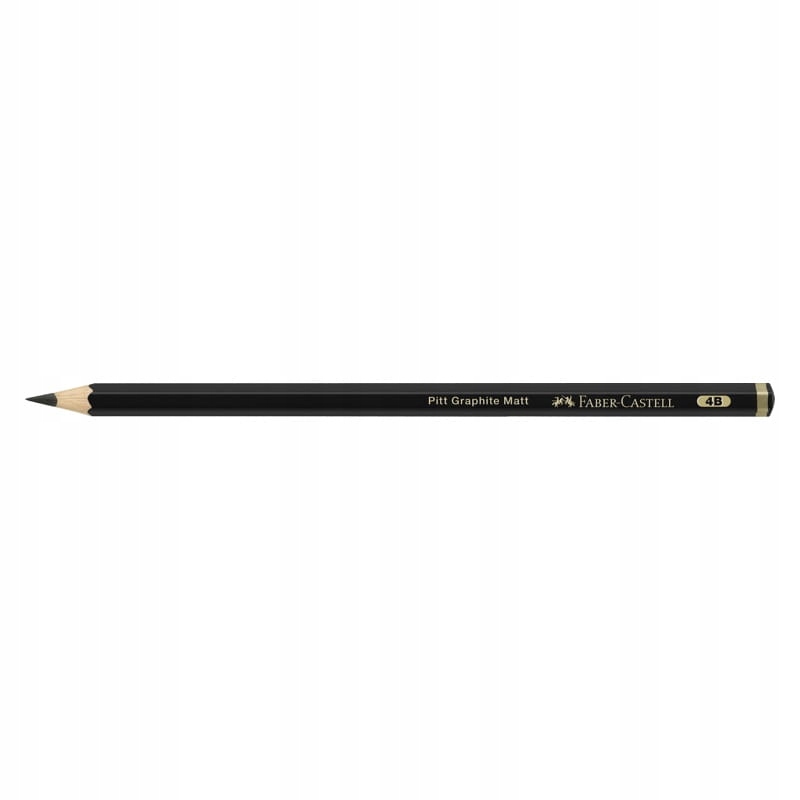 Ołówek FABER-CASTELL Pitt Graphite Matt 4B Liczba sztuk w ofercie 1 szt.