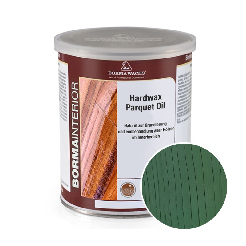 Tvrdý Vosk Olejový Borma Wachs Barva Tyrkysová zeleň 1L