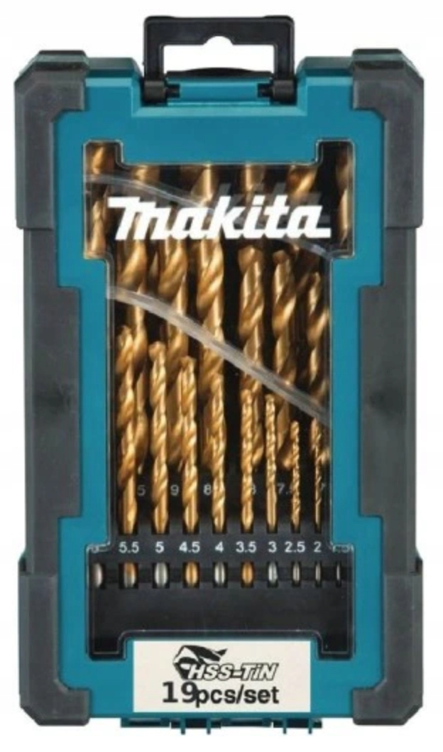 

Werteła do metalu Hss-tin 1-10 mm 19 szt Makita
